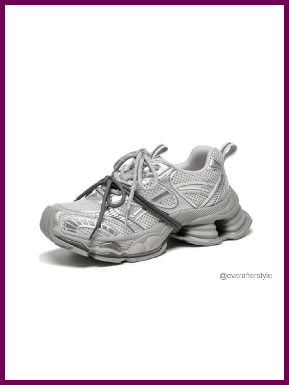 Chunky Fashion Sneakers for Women, Comfortable Casual Walking Shoes,